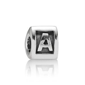 Pandora letter A charm